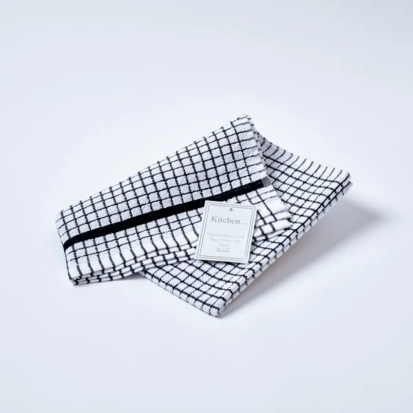 Heavy Weight Terry Check Tea Towel