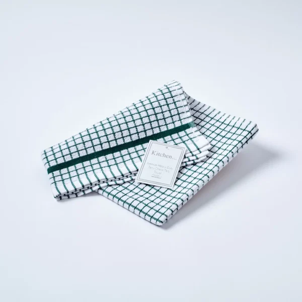 Heavy Weight Terry Check Tea Towel - Imagen 4