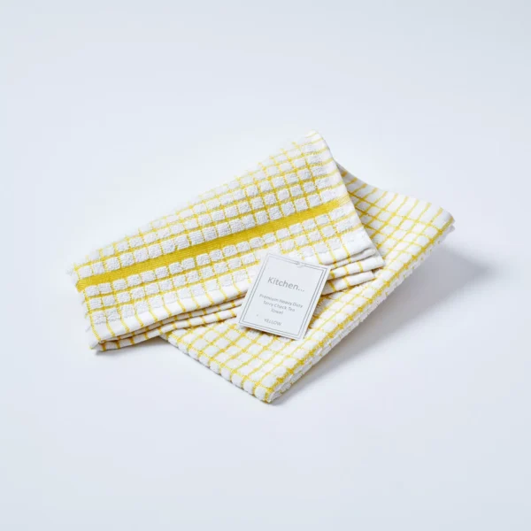 Heavy Weight Terry Check Tea Towel - Imagen 6