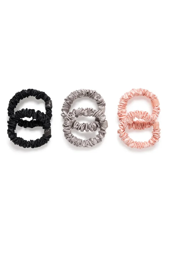 COCOONZZZ MULBERRY SILK 6PCK SCRUNCHIES