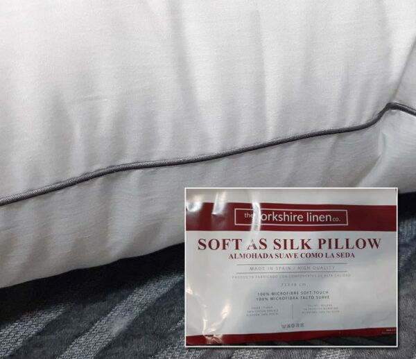 SOFT AS SILK PILLOW